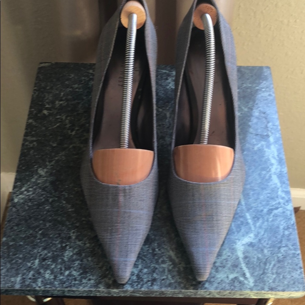 NINE WEST Plaid Pumps
